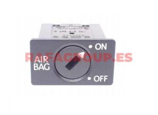 1K0919237D - Airbag deactivation key switch, Passenger glove box with locking cylinder, satin black, VW, AUDI, SKODA, CUPRA, SEAT